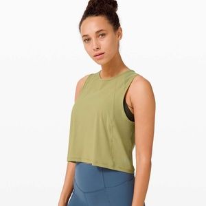 Lulu Sculpt Tank Cropped